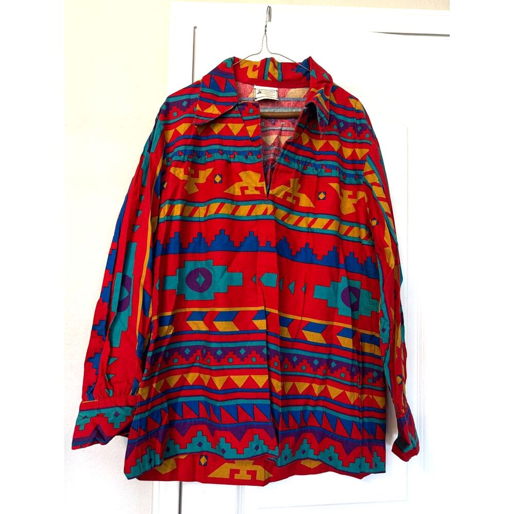 Vintage Liz Mariposa Weable Art blouse- Arizona